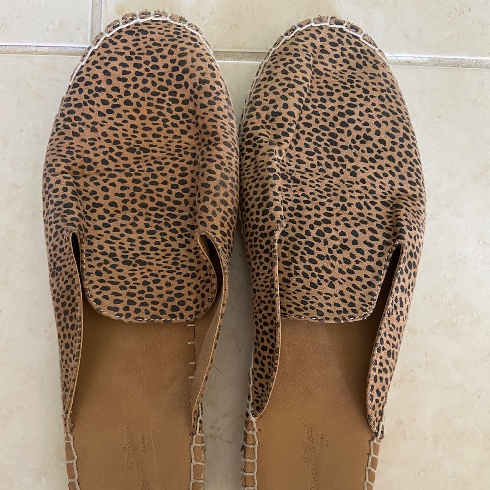Women’s Size 10 Shoes - Leopard Print